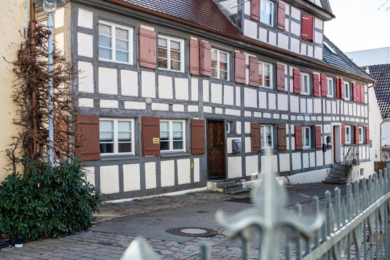 Fewo Im Alten Fachwerkhaus Bad Buchau Buitenkant foto